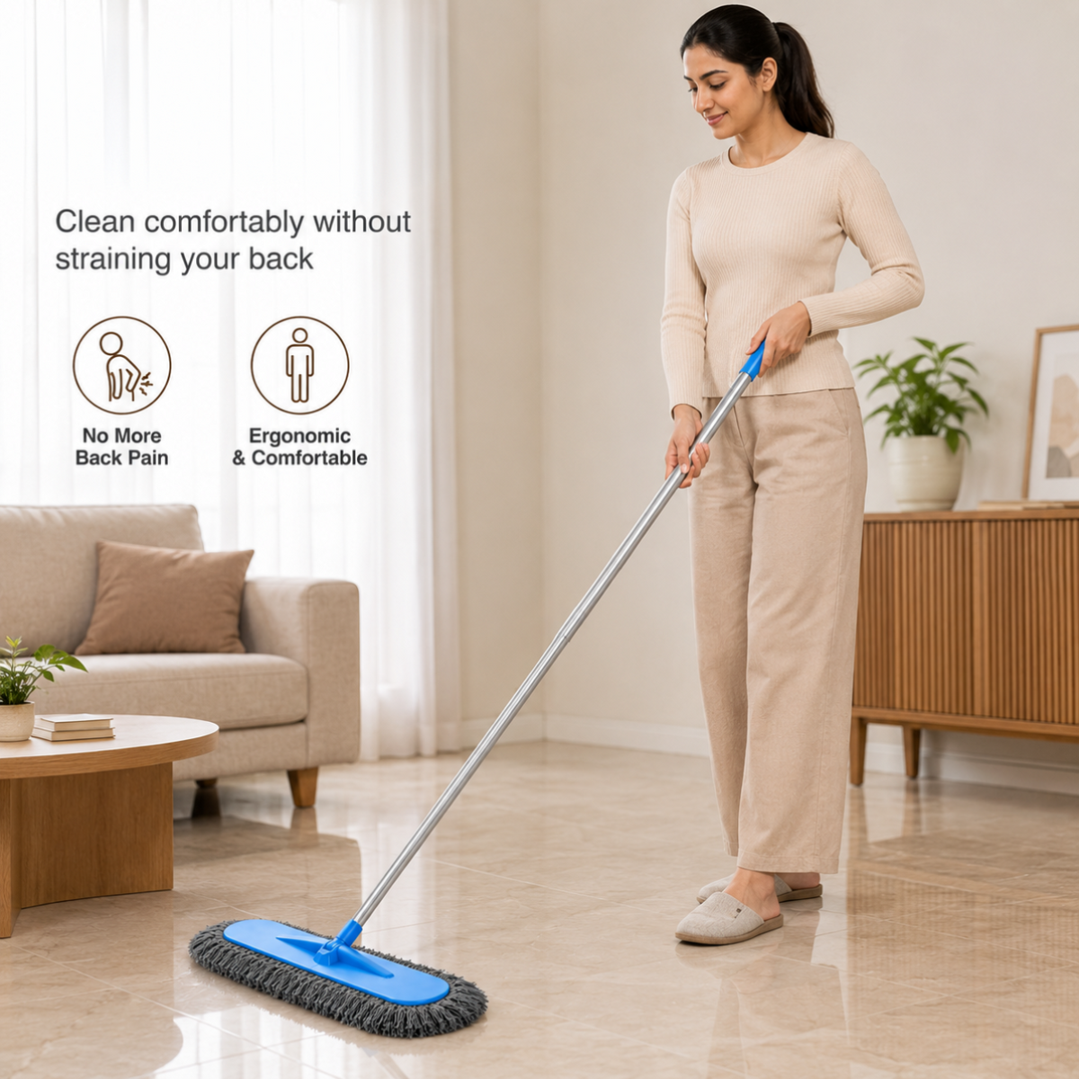360 Degree Microfiber Floor Cleaning Mop