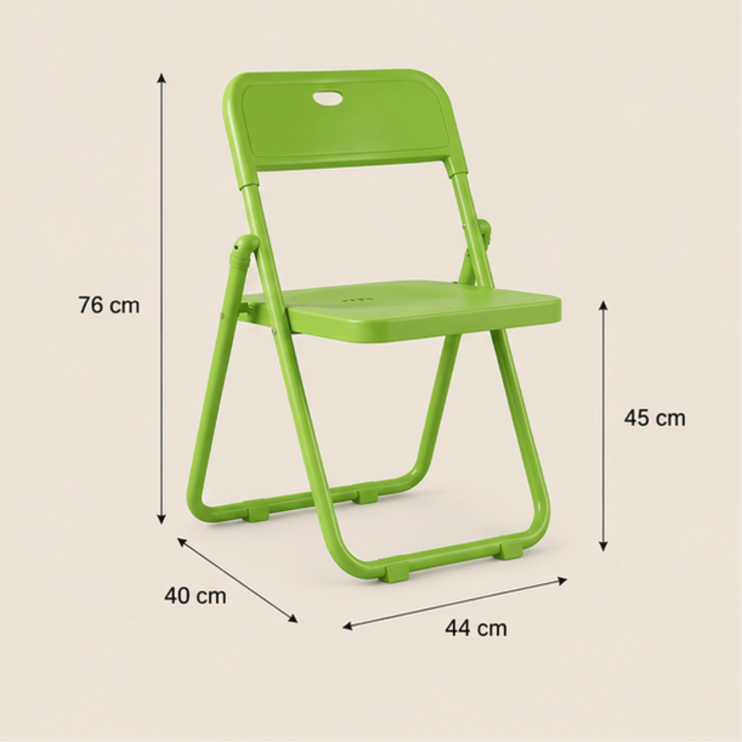 Heavy Duty Ergonomic Seating Folding Chair