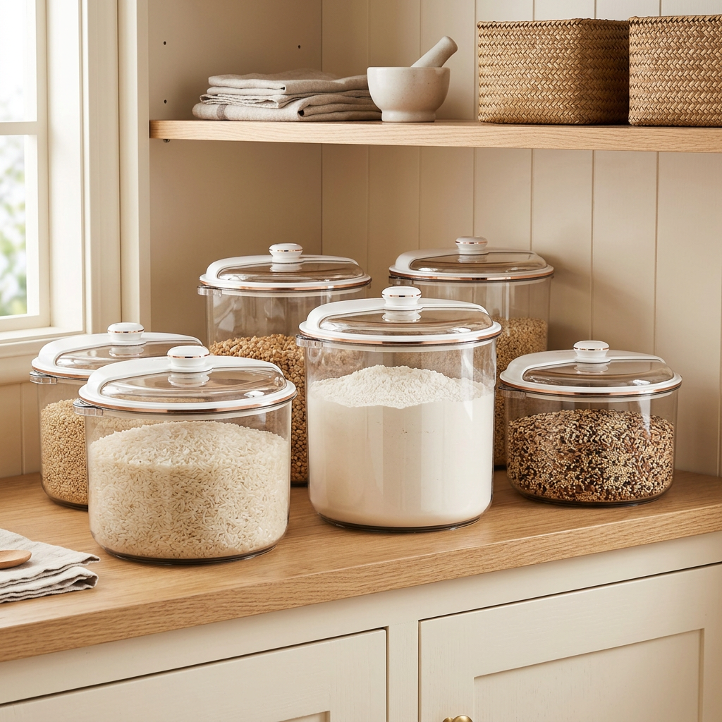 Homero Multi-Functional Fresh Lock Storage Bucket with Secure Lid