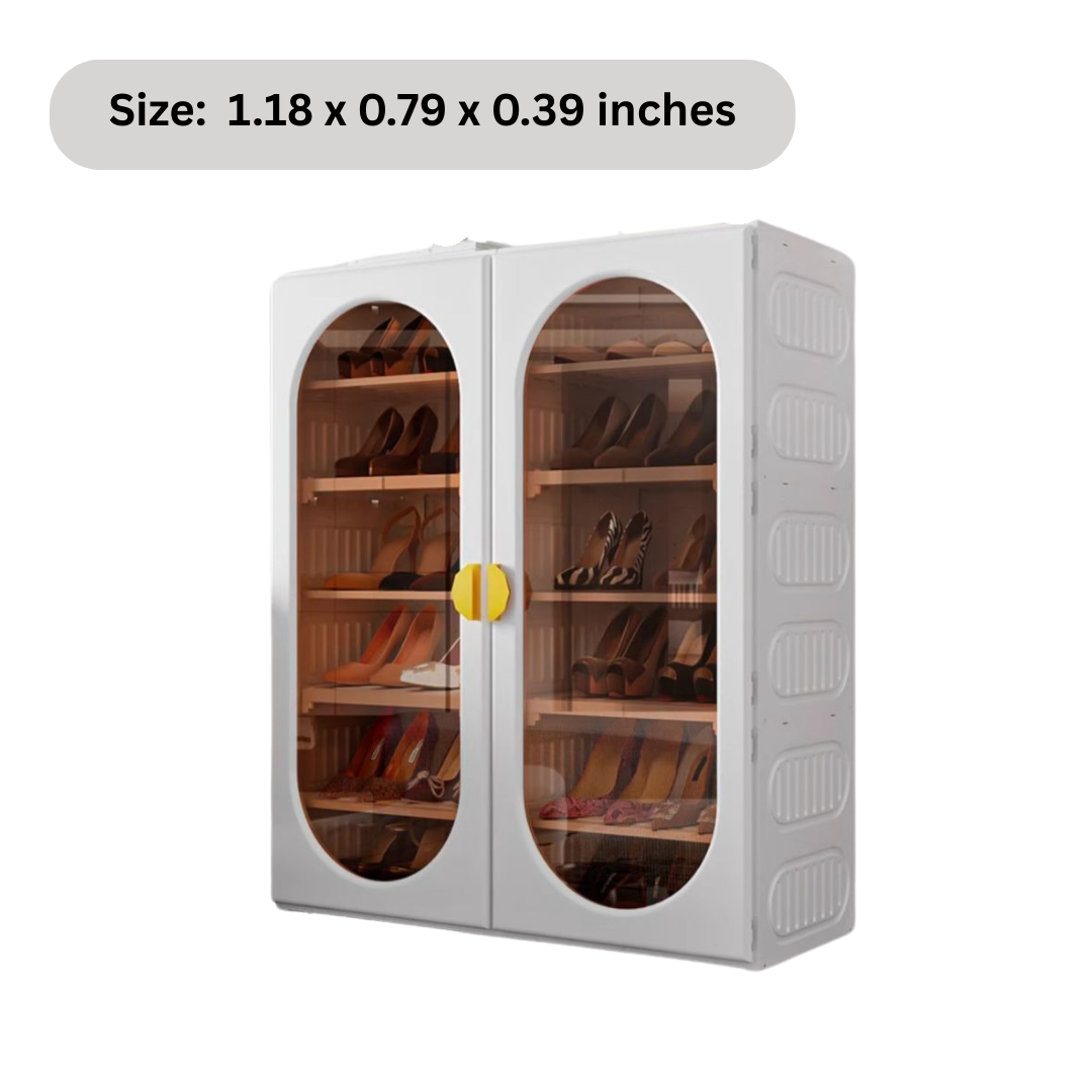 Multi-Layer Foldable Shoe Cabinet