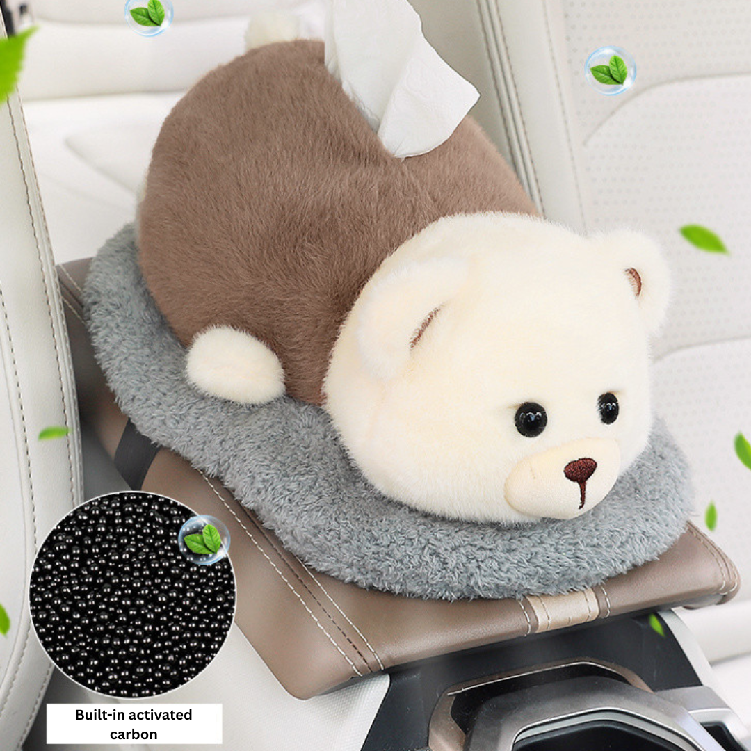 Homero Fresh Guard Odor-Free Soft Plush Tissue Organizer