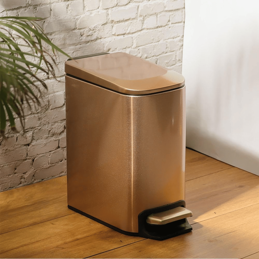 Premium Steel Pedal Waste Bin with Removable Inner Bucket