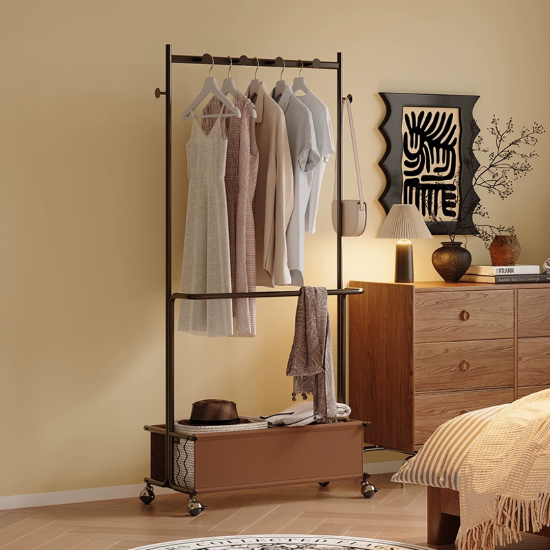 Carbon Steel Build Space Saving Versatile Clothes Organizer - 60cm