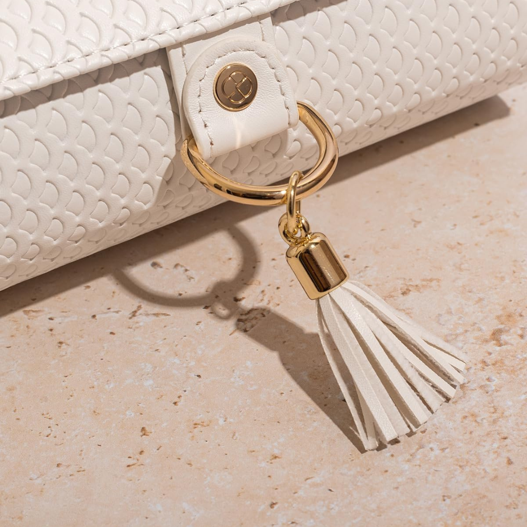 Homero Stylish and Portable 3-Layer Foldable Jewellery Case