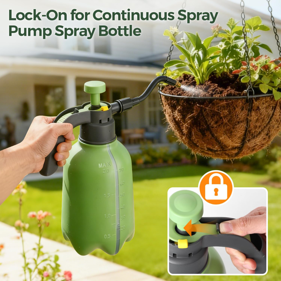 Adjustable Nozzle Hand Pump Pressure Sprayer Bottle