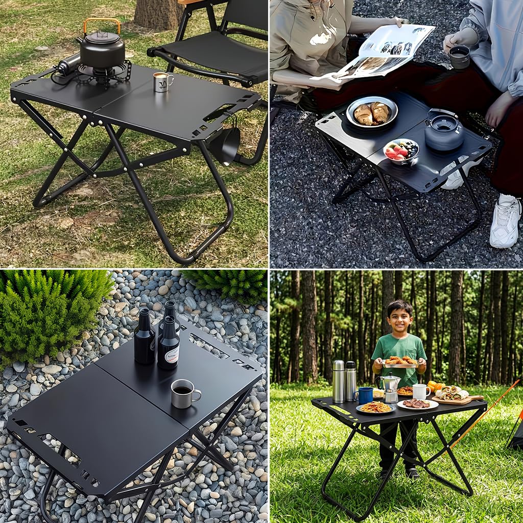 Heavy Duty Carbon Steel Foldable Camping Table
