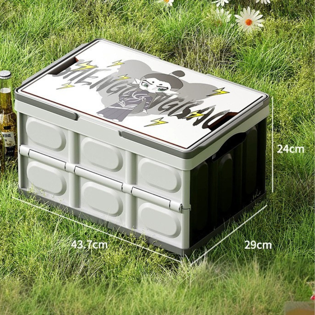 HOMERO Outdoor Folding Storage Box with Handle Nezha Style
