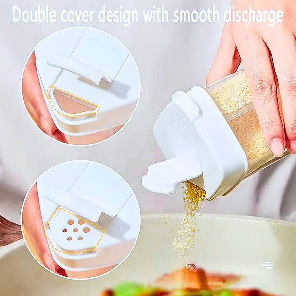 2-in-1 Multipurpose Seasoning Jar with Removable Partition