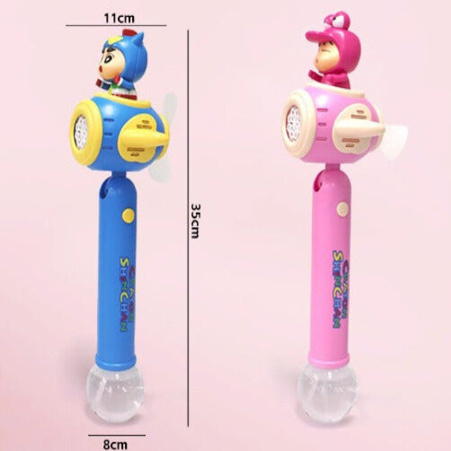 Homero Cartoon Bubble Blowing Toy with Mood Lights