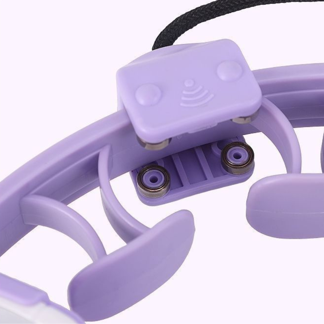 HOMERO Smart 360° Sliding Adjustable Weighted Hula Hoop with Pedometer
