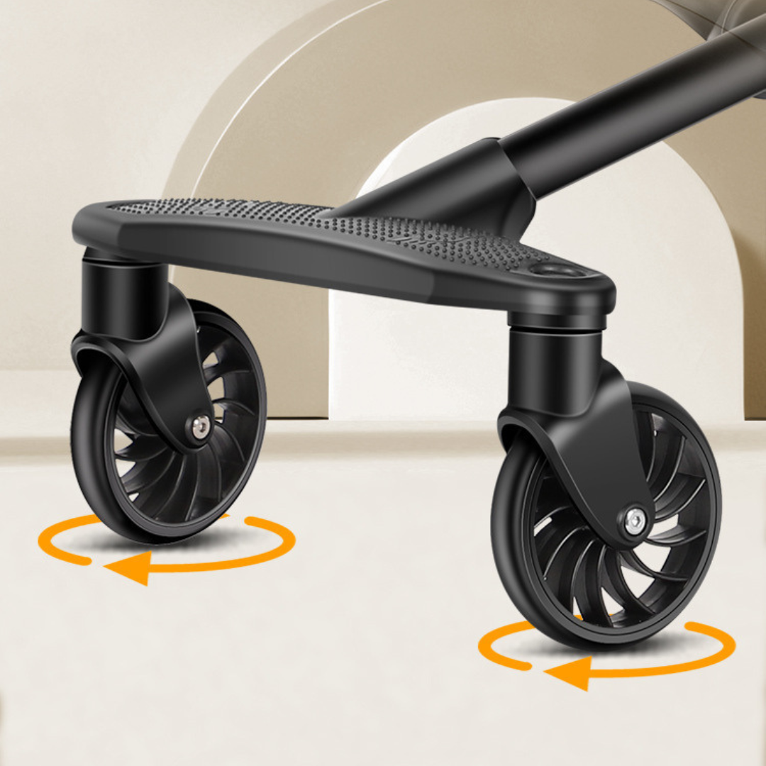 HOMERO Premium Foldable Comfortable Seating Baby Ride Travel Stroller