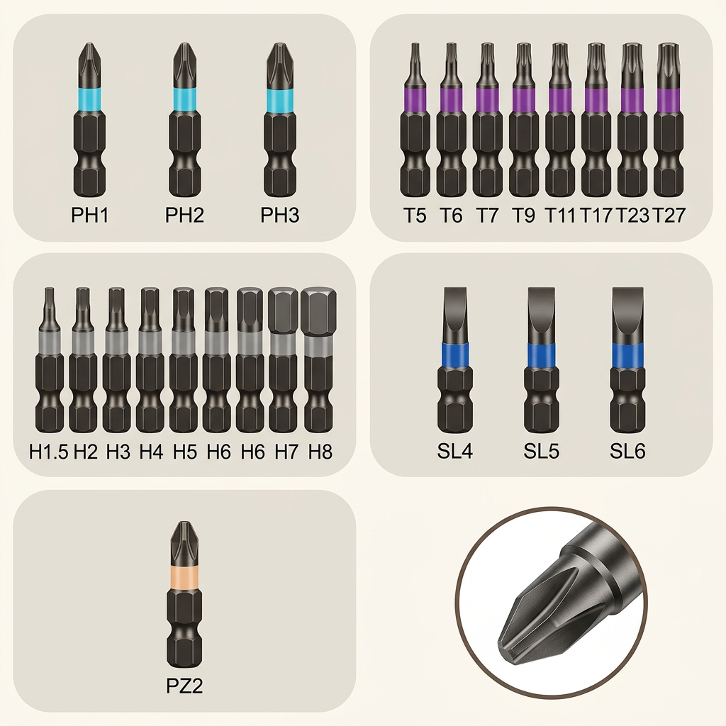 24 In 1 Magnetic T Shape Ratchet Screwdriver Set with S2 Steel Bits