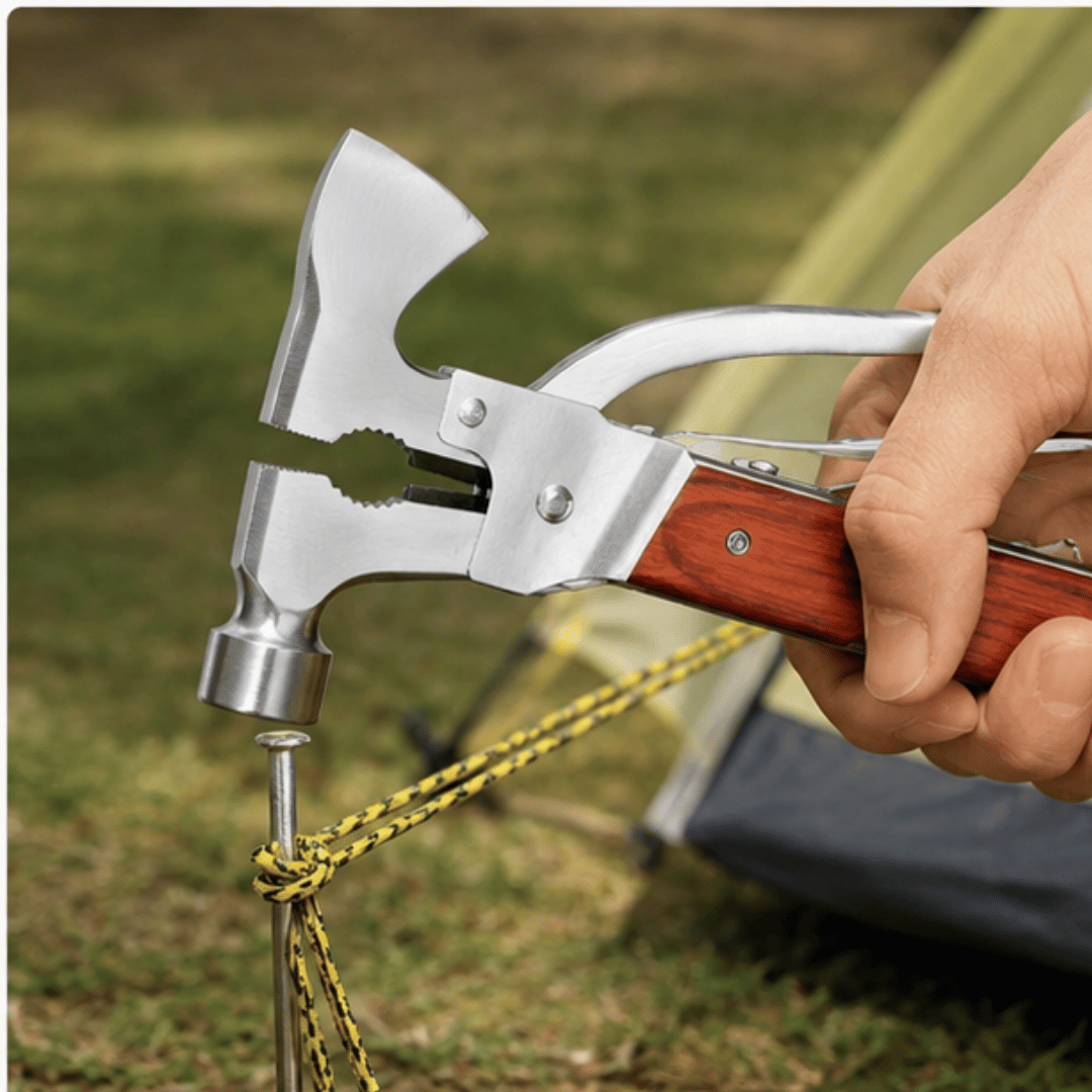 16 in 1 Multi Function Survival Hammer with Multiple Emergency Rescue Tools