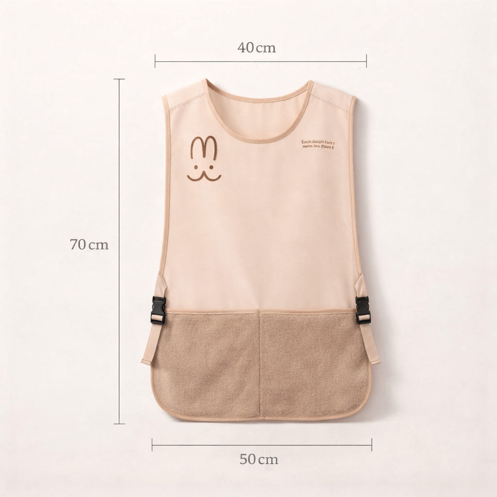 Multipurpose Waterproof and Oil-Proof Kitchen Apron with Pockets