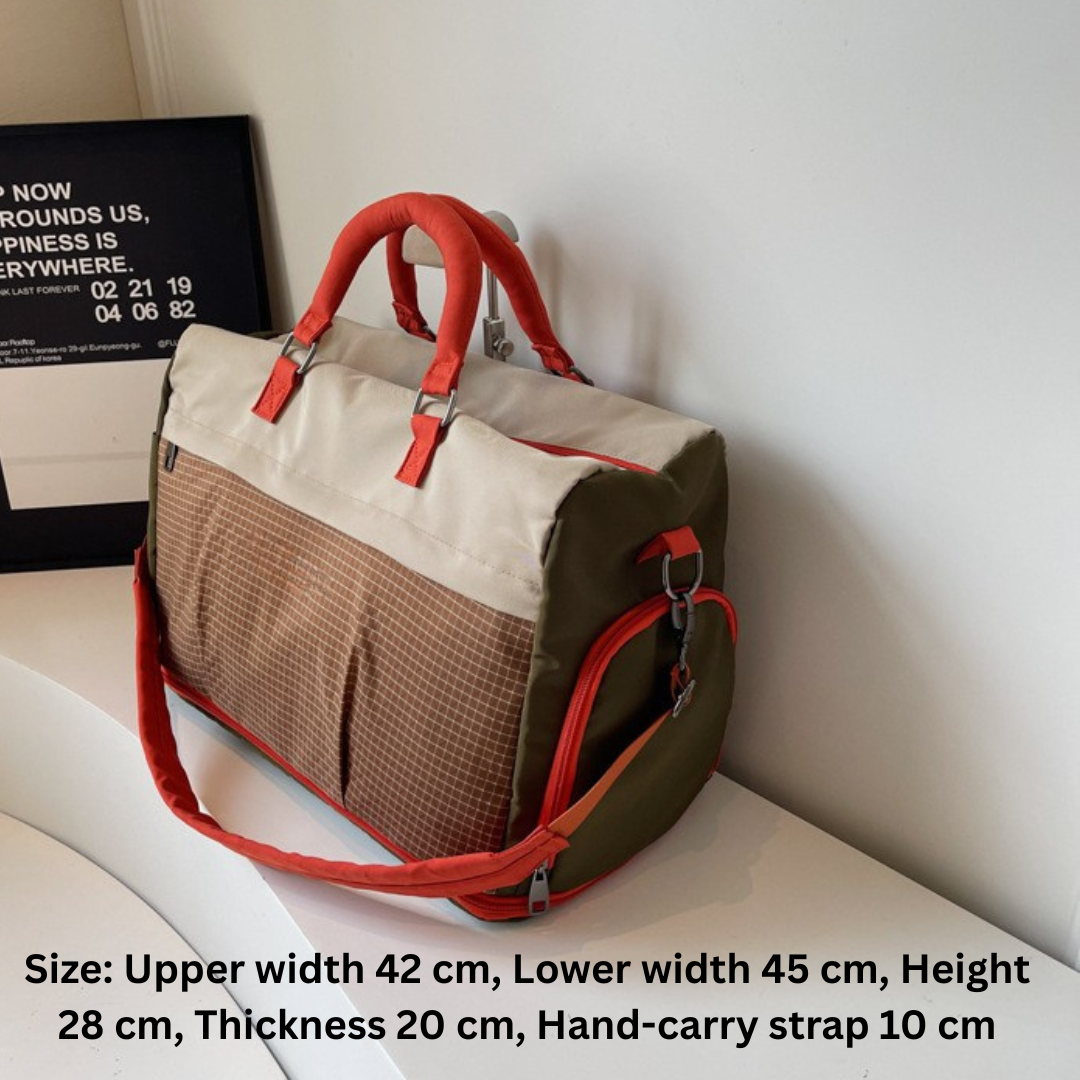 Homero Large Capacity Expandable Travel Duffel Stylish Bag