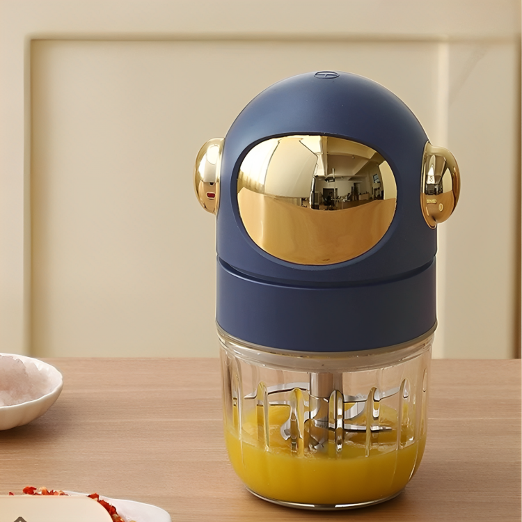 HOMERO 12-Blade Multipurpose High-Borosilicate Double Cup Food Chopper