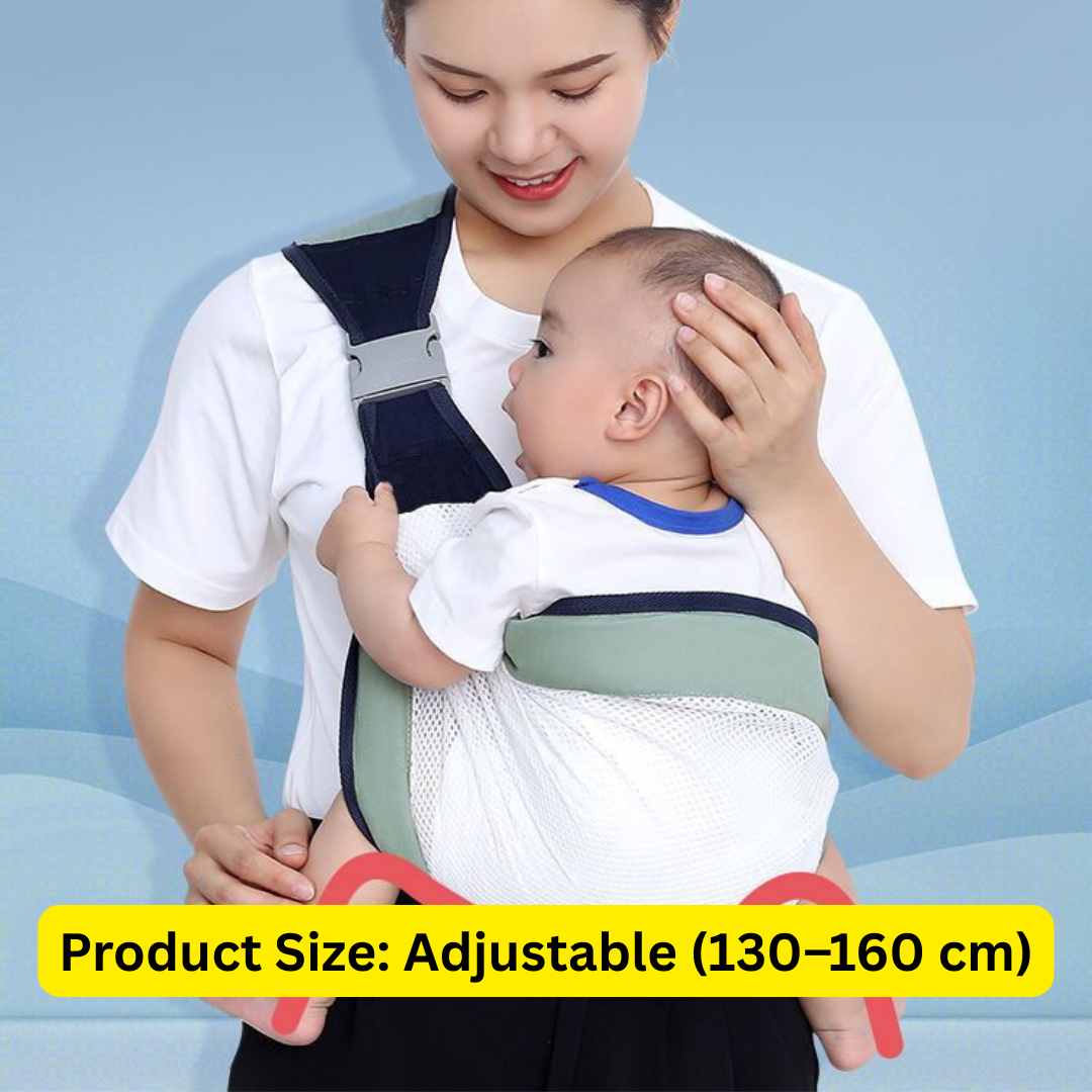 Homero Comfortable Ergonomic Baby Carrier Cotton Sling Wrap