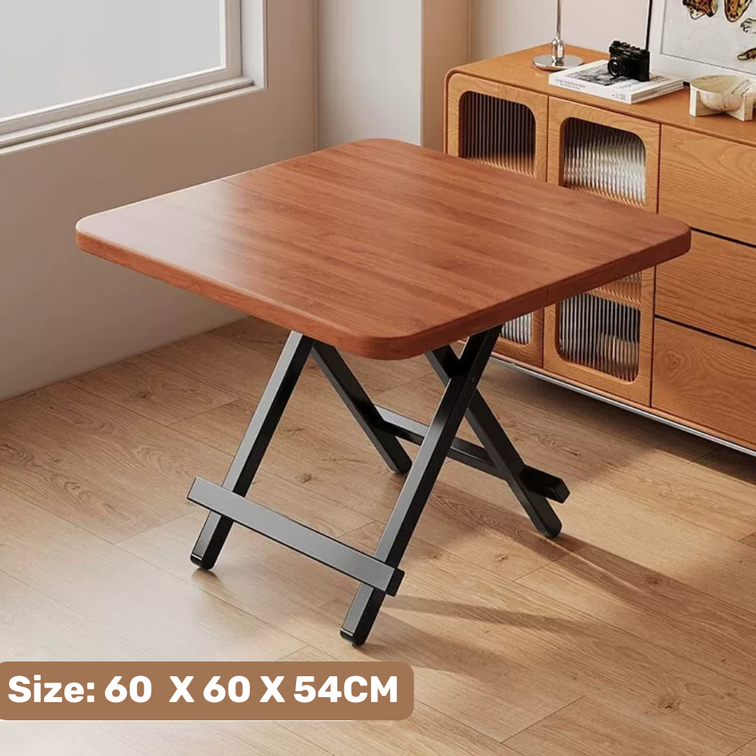 Multi-Purpose Heavy Duty Metal Frame Folding Square Table