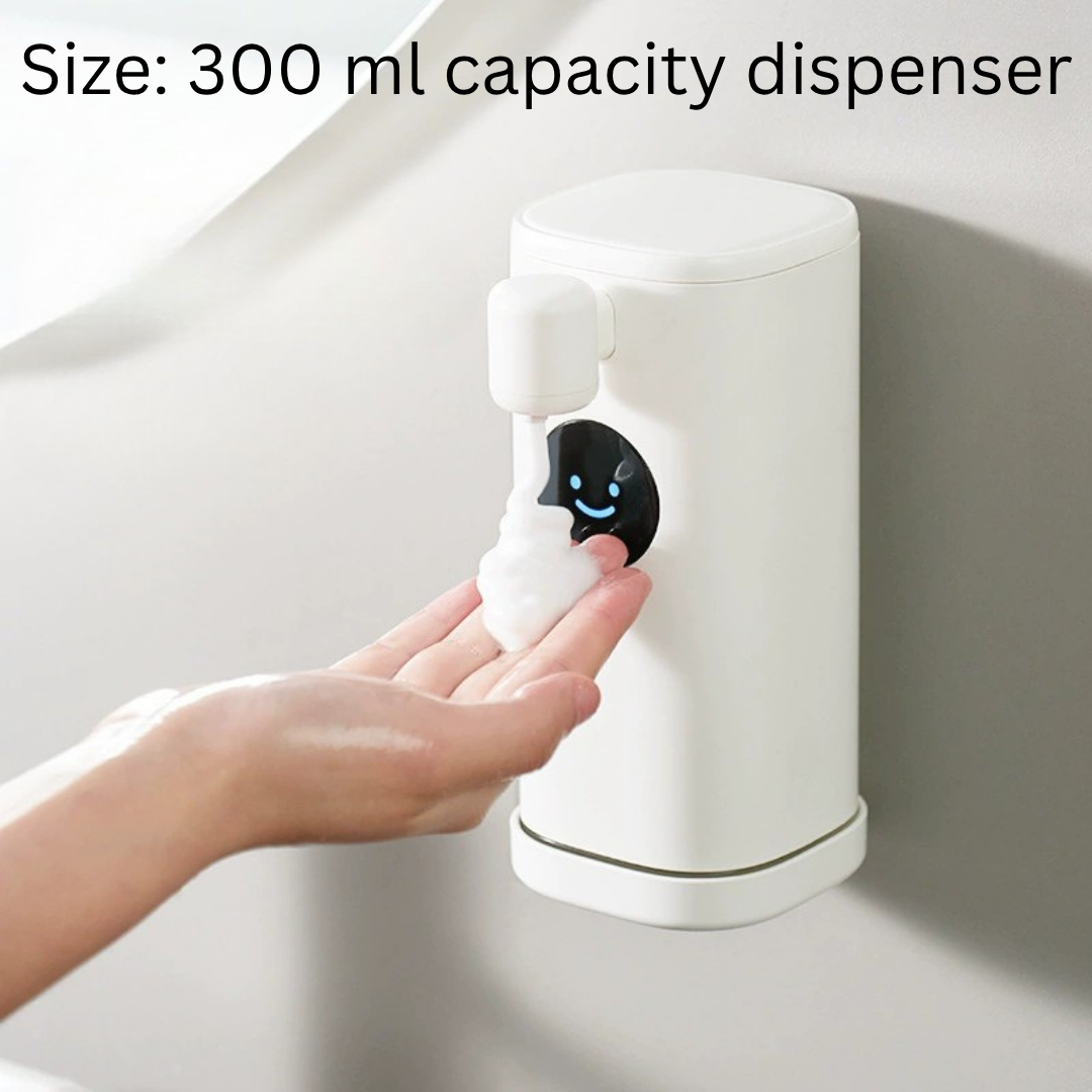 HOMERO Smart Touchless IPX7 Waterproof Foaming Soap Dispenser - 300ml White