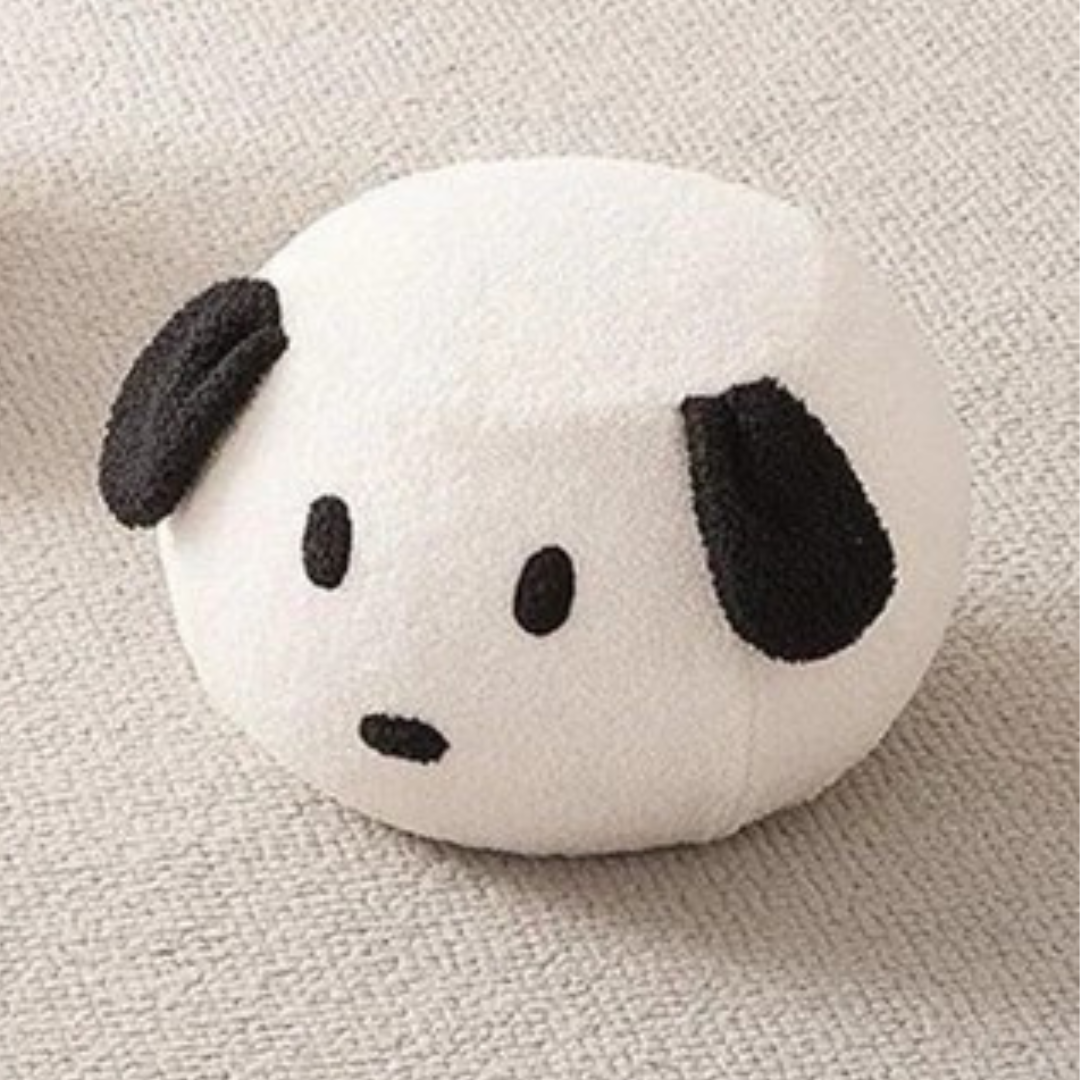 HOMERO Animal Shaped Footstool with Padded Plush Seat