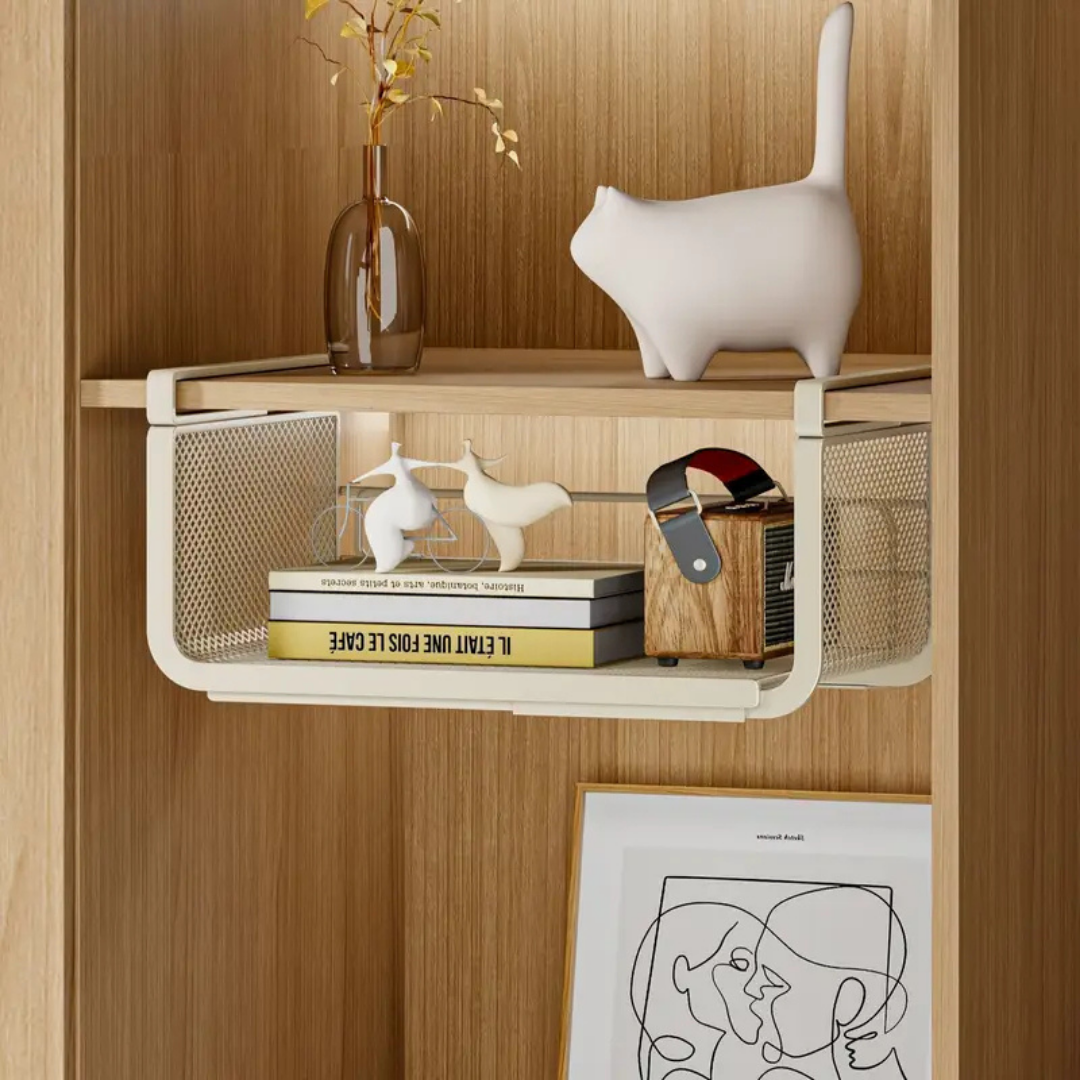 Homero Under Cabinet Expandable Storage Shelf Organizer