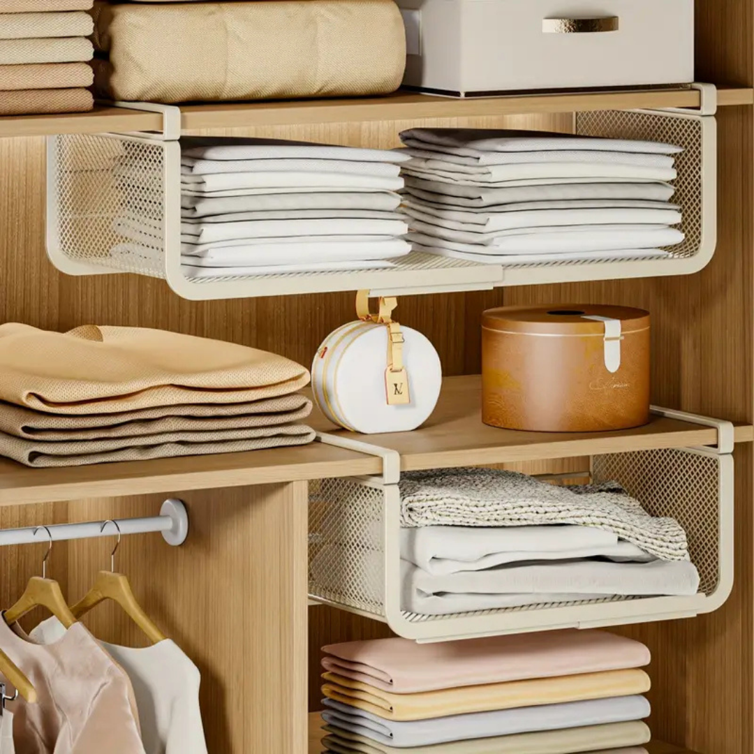 Homero Under Cabinet Expandable Storage Shelf Organizer