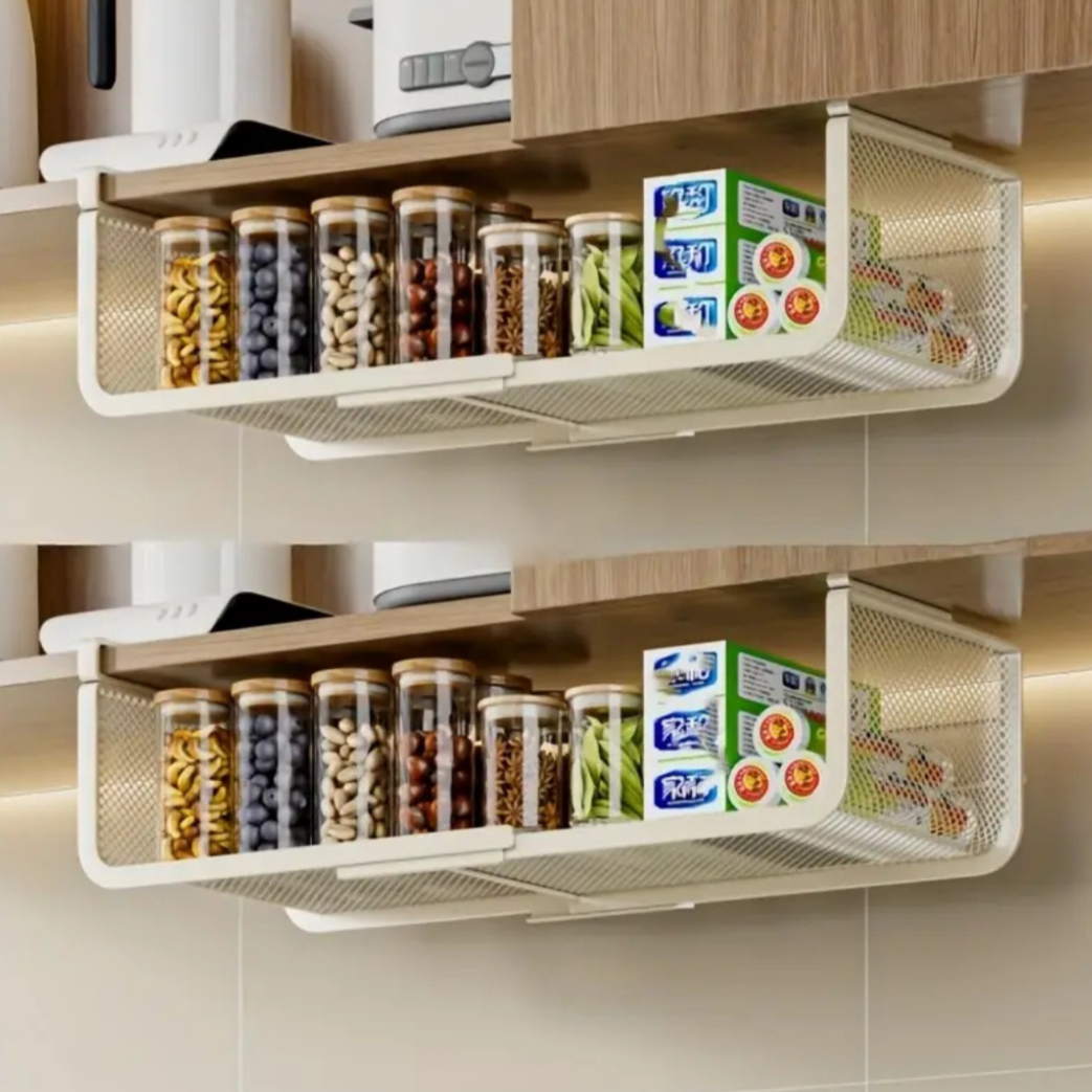 Homero Under Cabinet Expandable Storage Shelf Organizer
