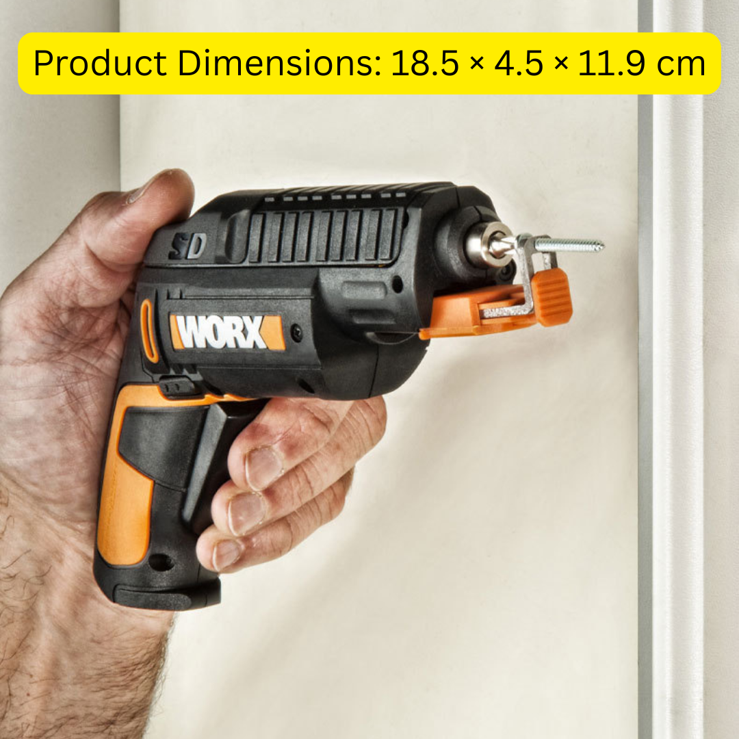 HOMERO Semi Automatic Cordless Electric Revolver Bit Storage 4V Lithium Power Screwdriver