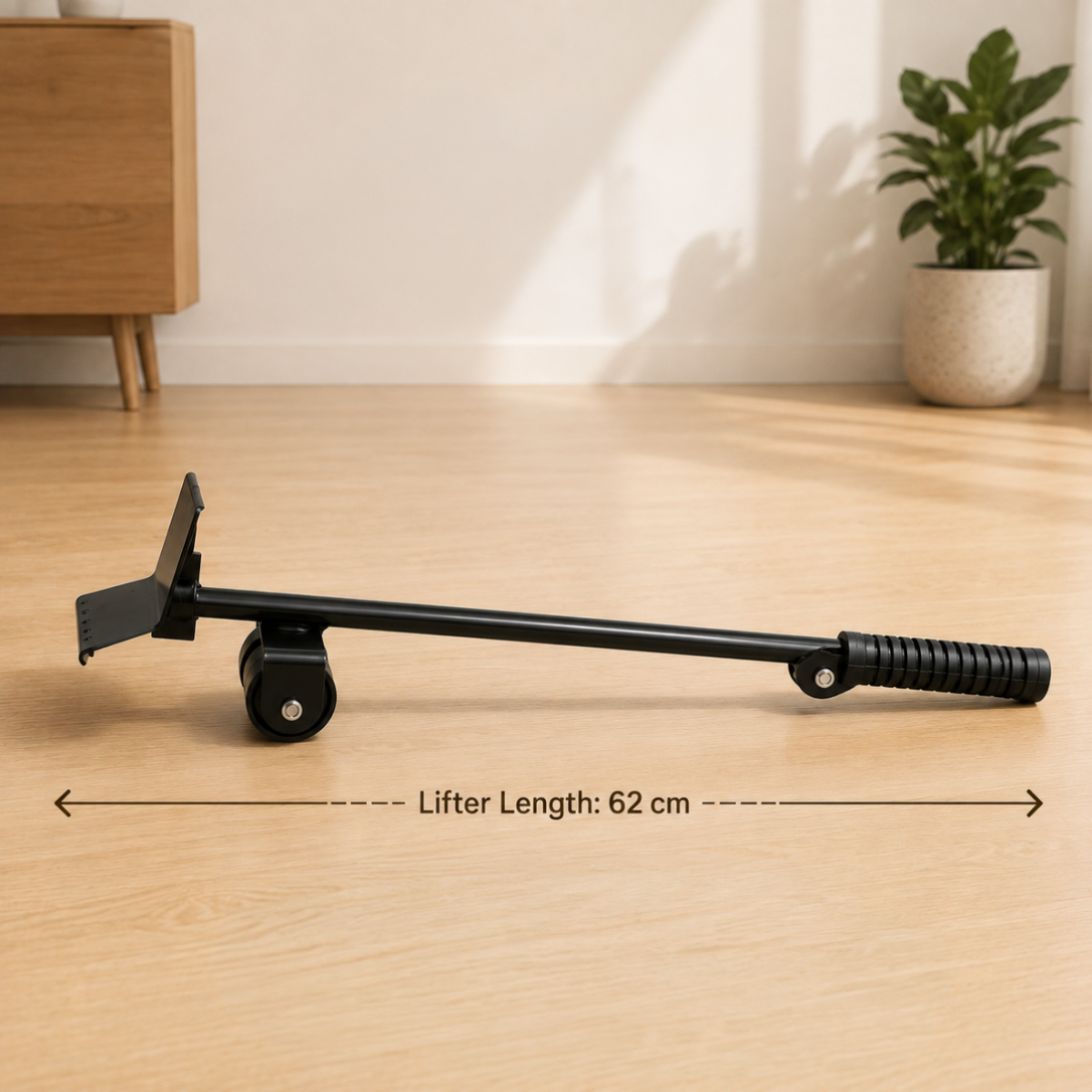 Heavy Duty Furniture Mover Tool Kit with Lifter and Lockable Wheels (4 Piece)