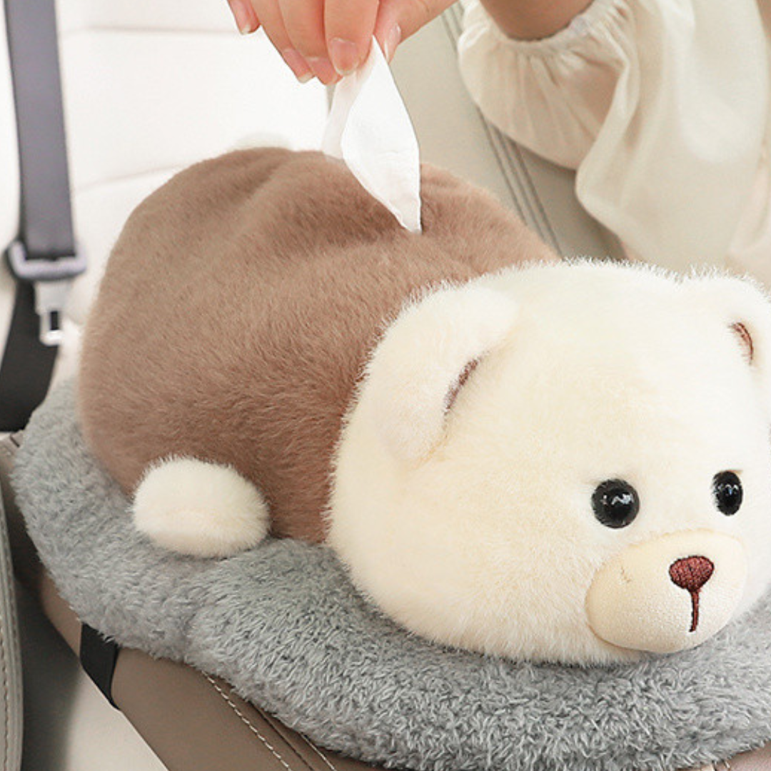 Homero Fresh Guard Odor-Free Soft Plush Tissue Organizer