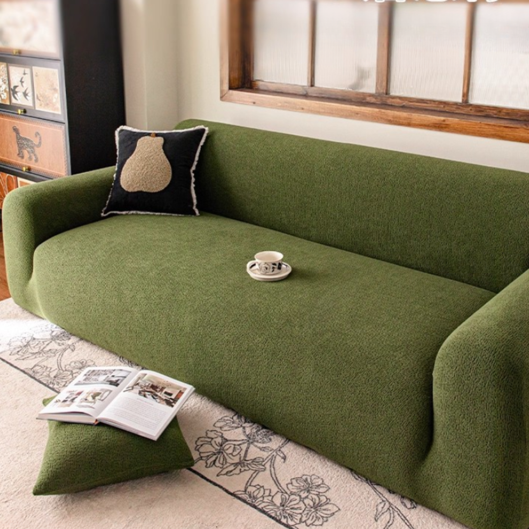 Premium Plush Stretchable 360° Protection Sofa Cover