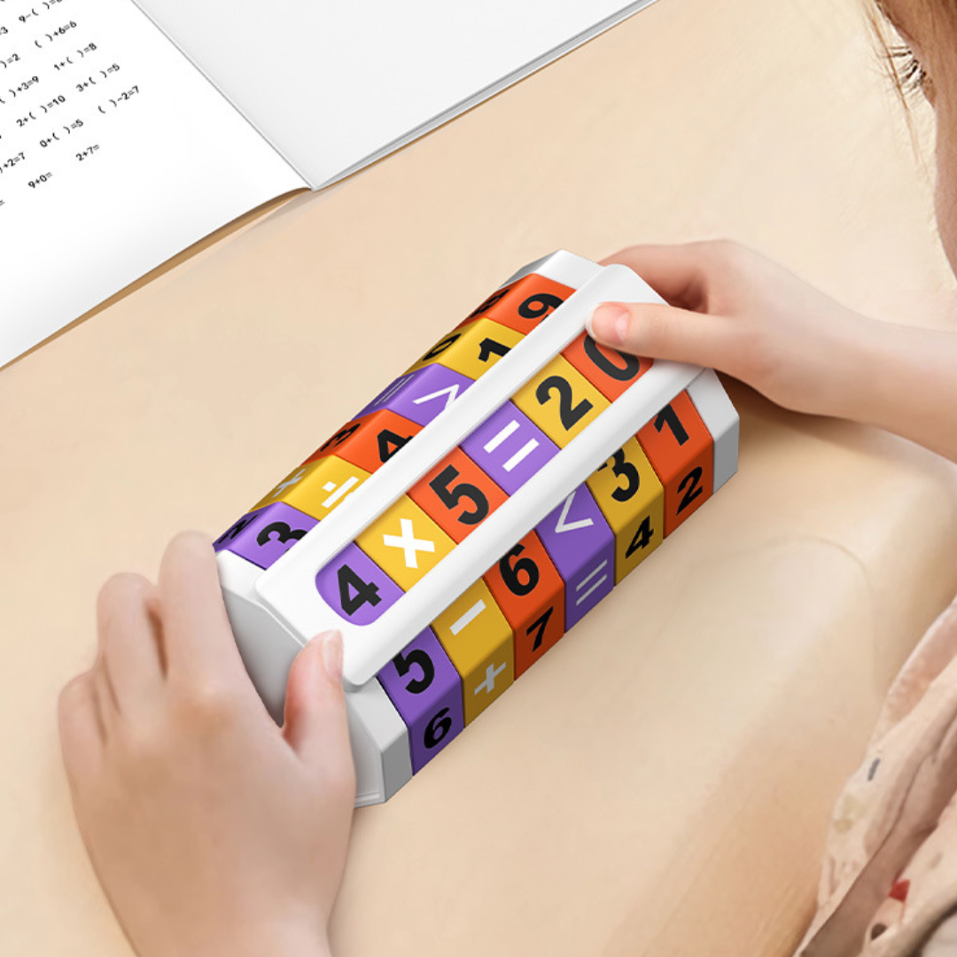 Homero Kids Learning Cube Develop Math and Time Skills Toy