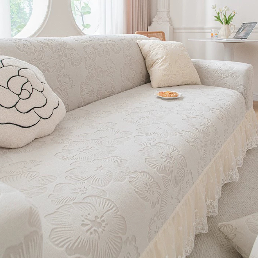 Premium Stretchable Jacquard Full Coverage Sofa Cover
