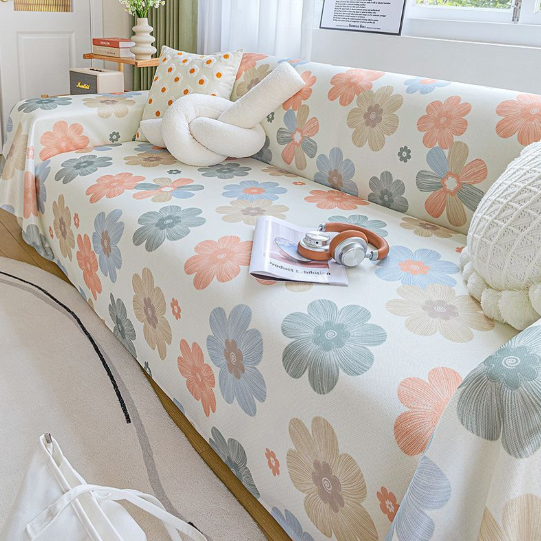 Elegant Design Anti Slip Breathable Throw Sofa Cover