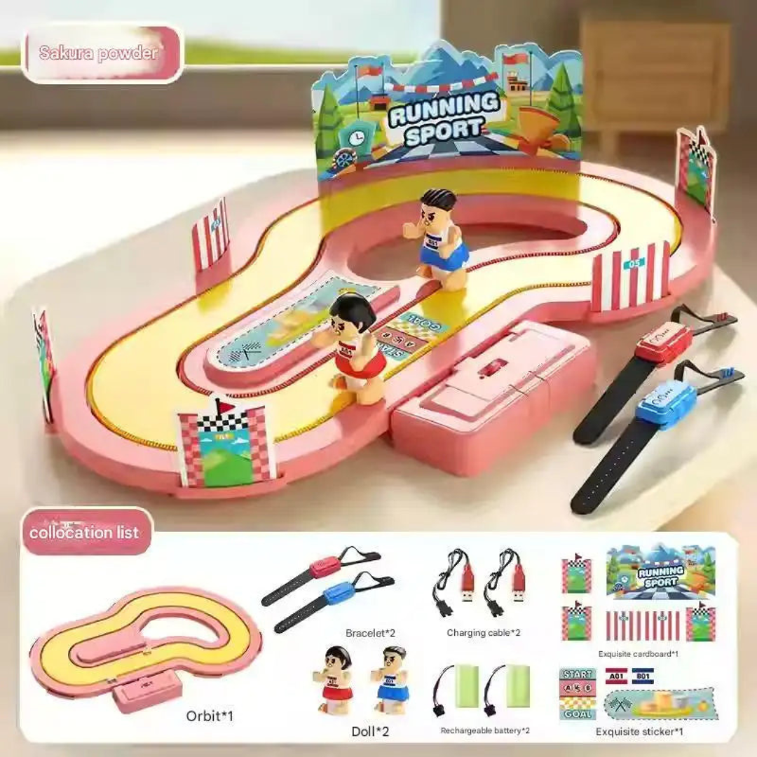 Wireless Motion Sensor Interactive Racing Game Toy Set