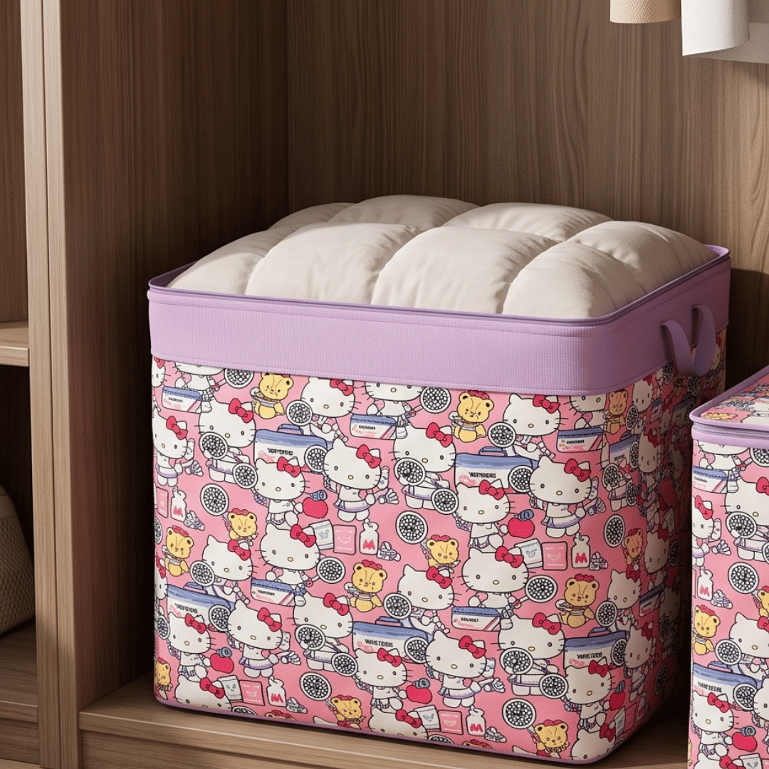 Extra Large Foldable Waterproof Storage Bag with Drawstring Closure