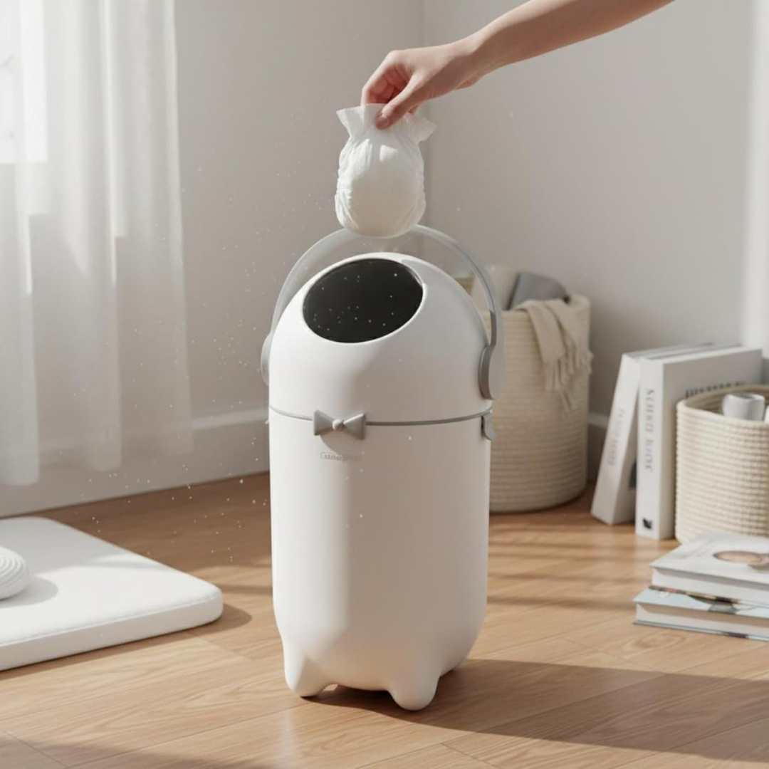 Multipurpose Odor Lock Diaper Disposal Bin