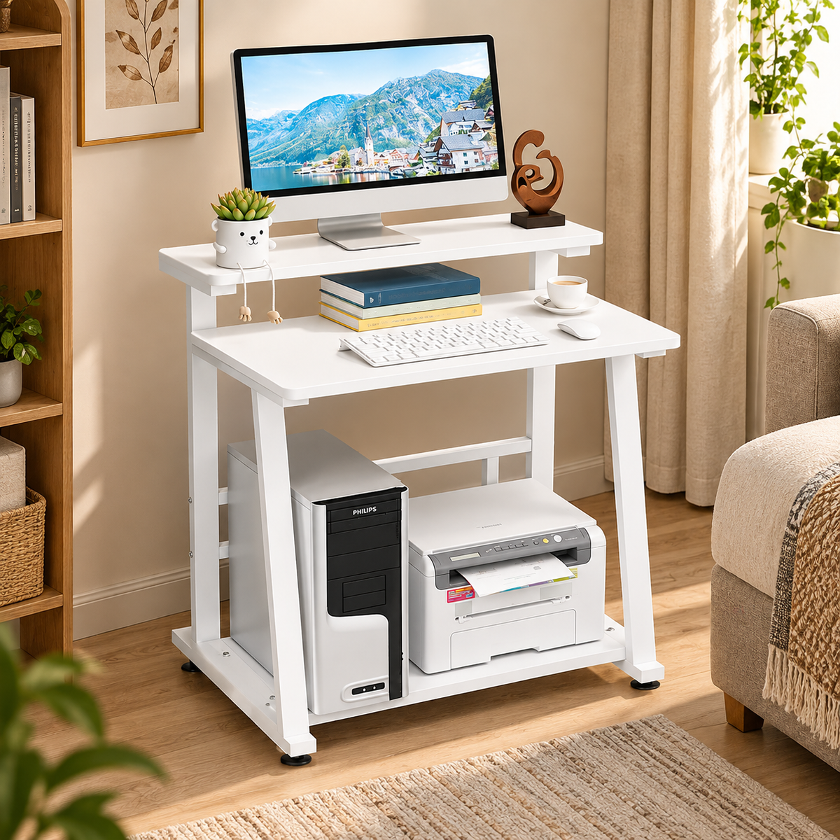Modern Minimalist Workstation Study Table
