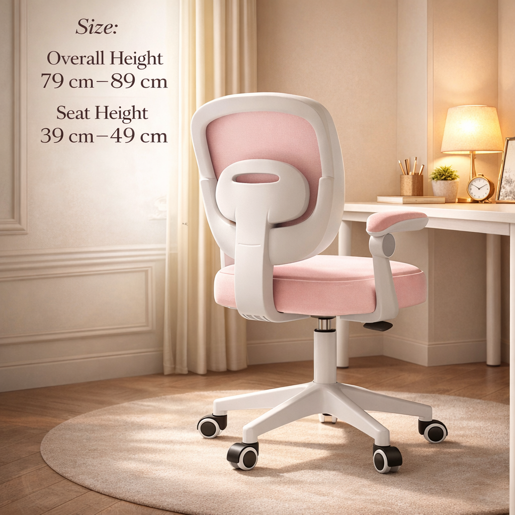 Homero Mesh Comfort Adjustable Height Ergonomic Study Chair