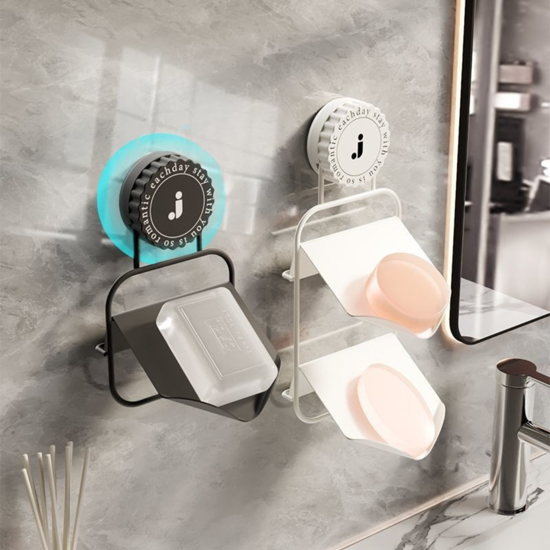 Homero Stylish Wall Mounted Iron Soap Holder