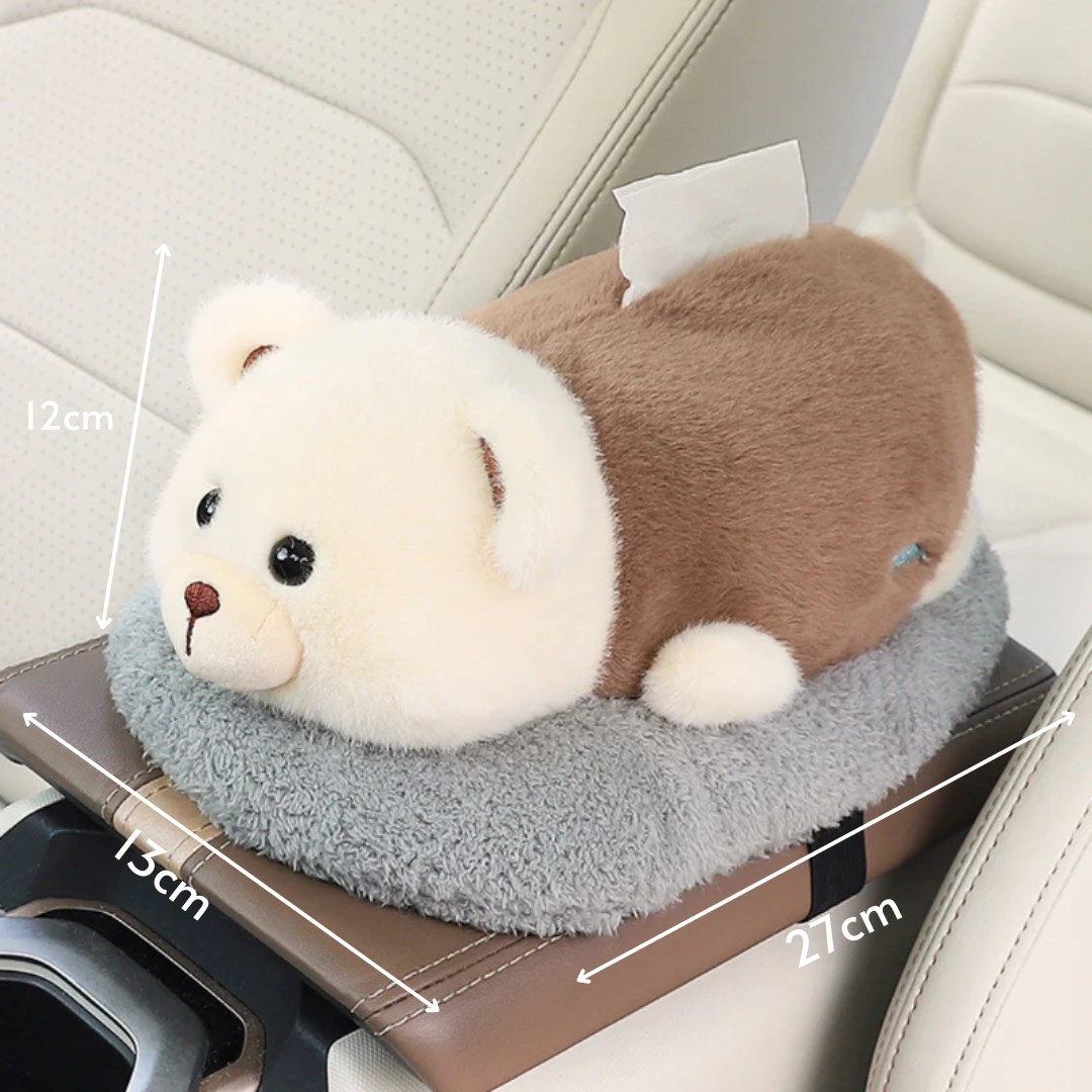Homero Fresh Guard Odor-Free Soft Plush Tissue Organizer