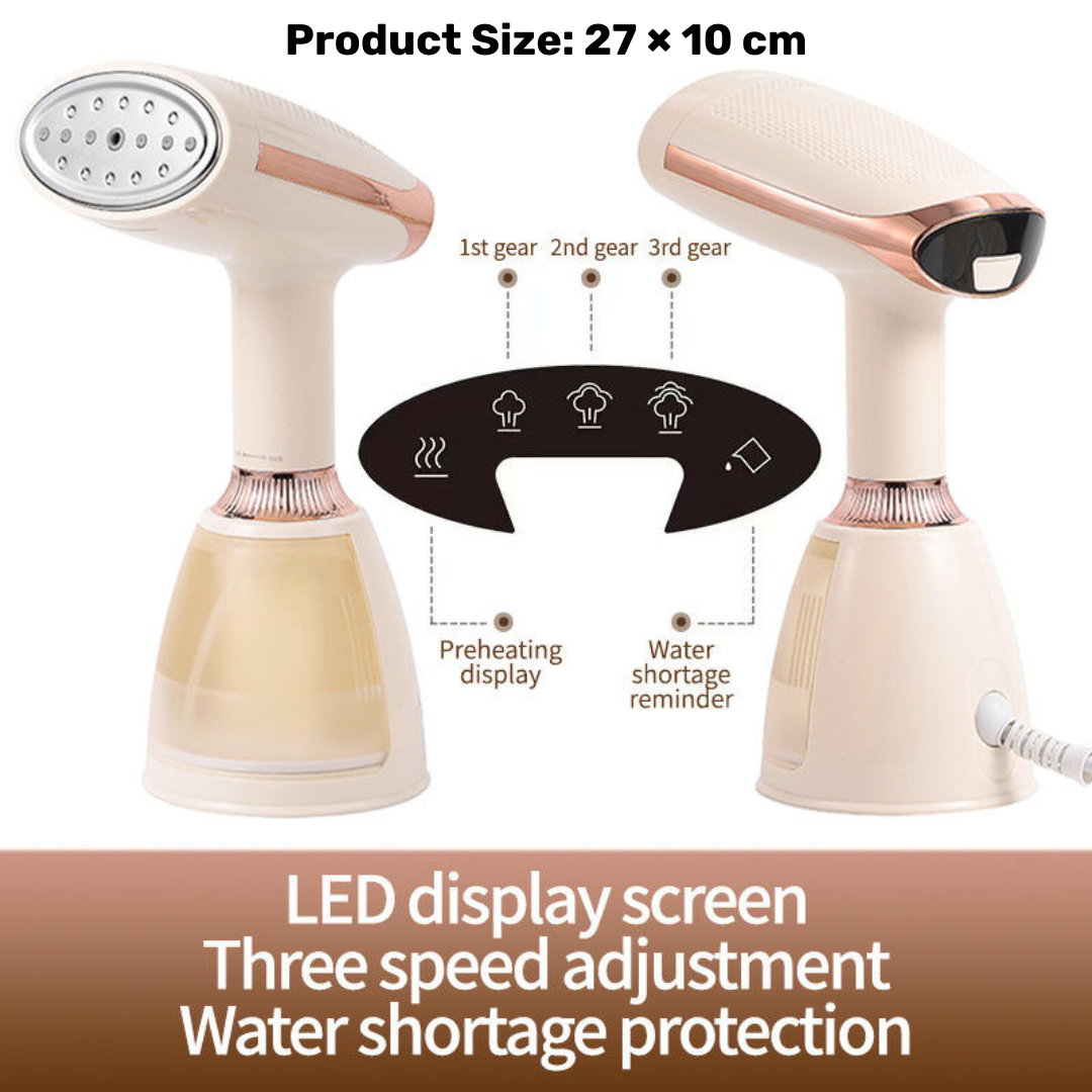 Powerful Handheld Garment Steamer - 1500W (280ML Water Tank)
