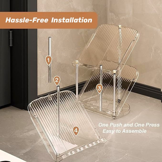 Homero Elegant Multi-Tier Outdoor Shoe and Utility Rack