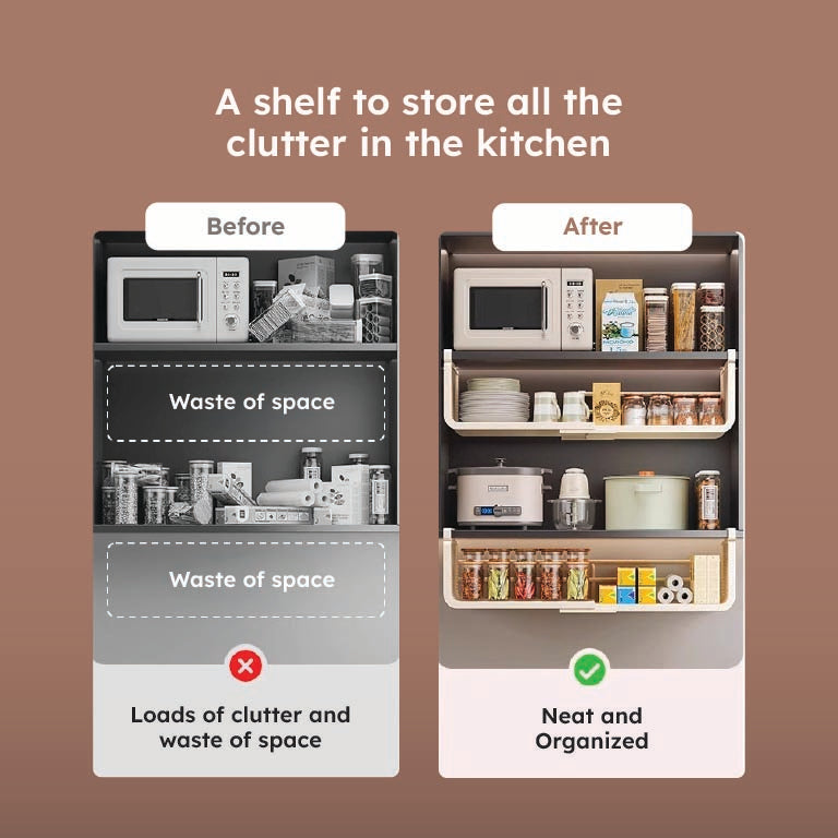 Homero Under Cabinet Expandable Storage Shelf Organizer