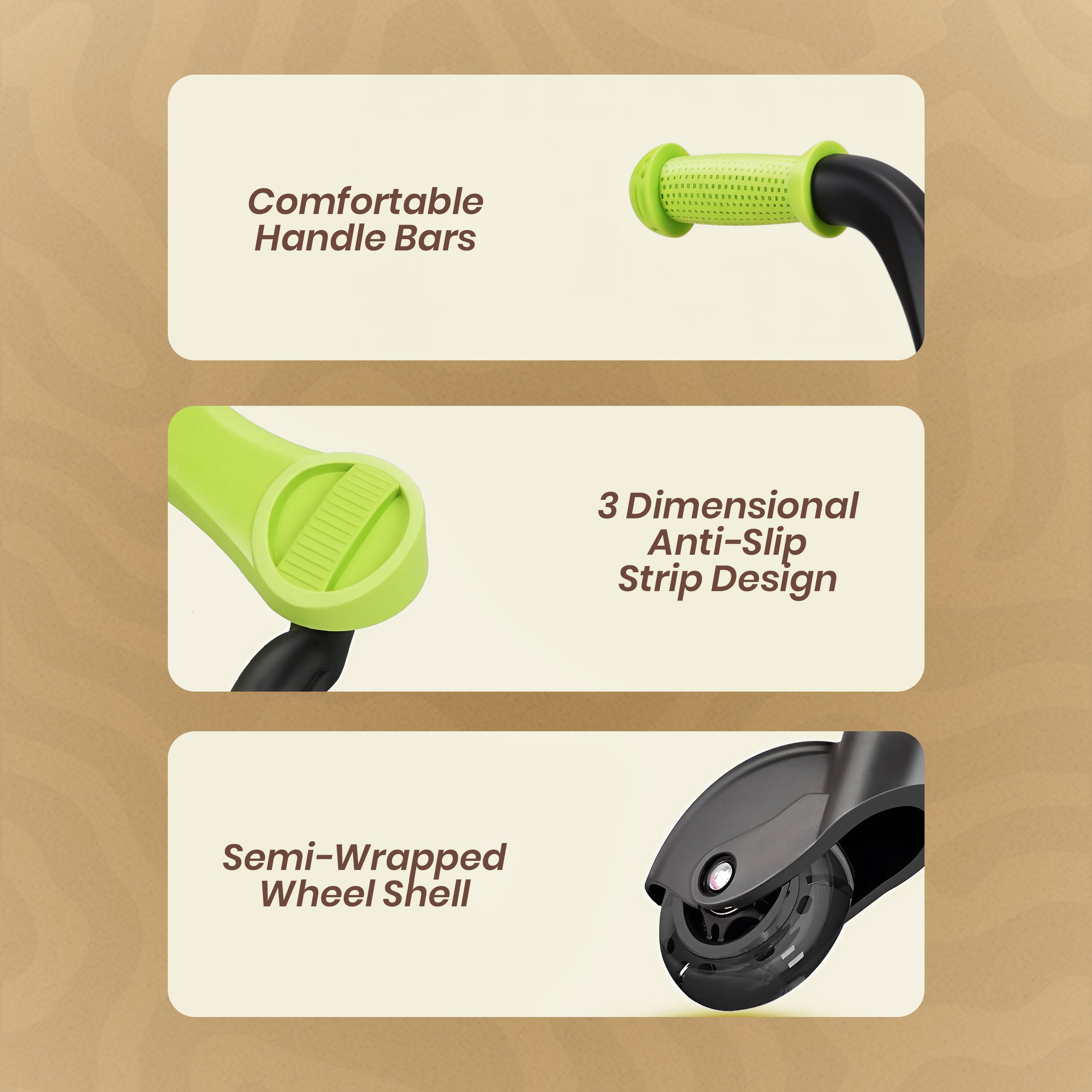 Homero 360 Degree Spin Drift Foldable Car with Ergonomic Seat