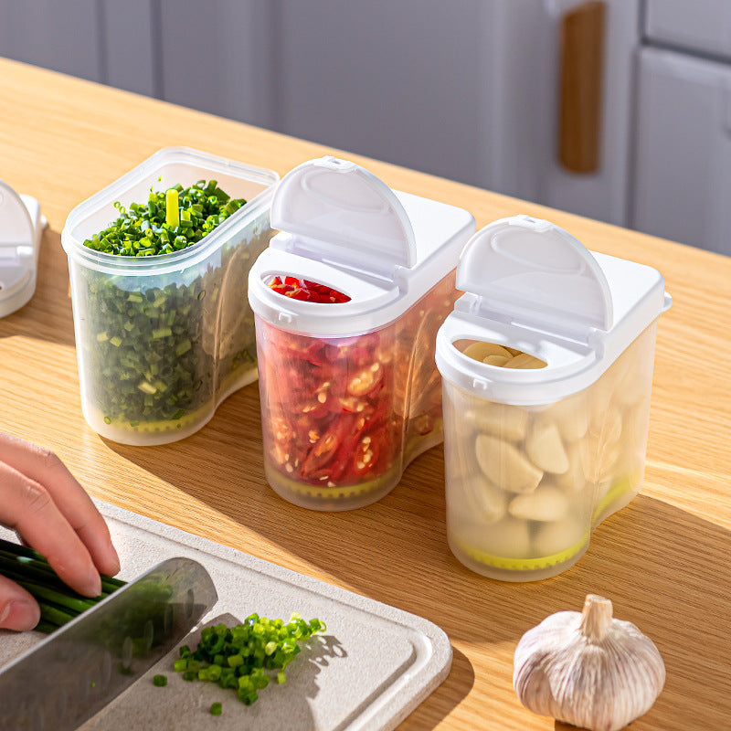 Homero Japanese Style Chopped Vegetable Storage Box with Drainage