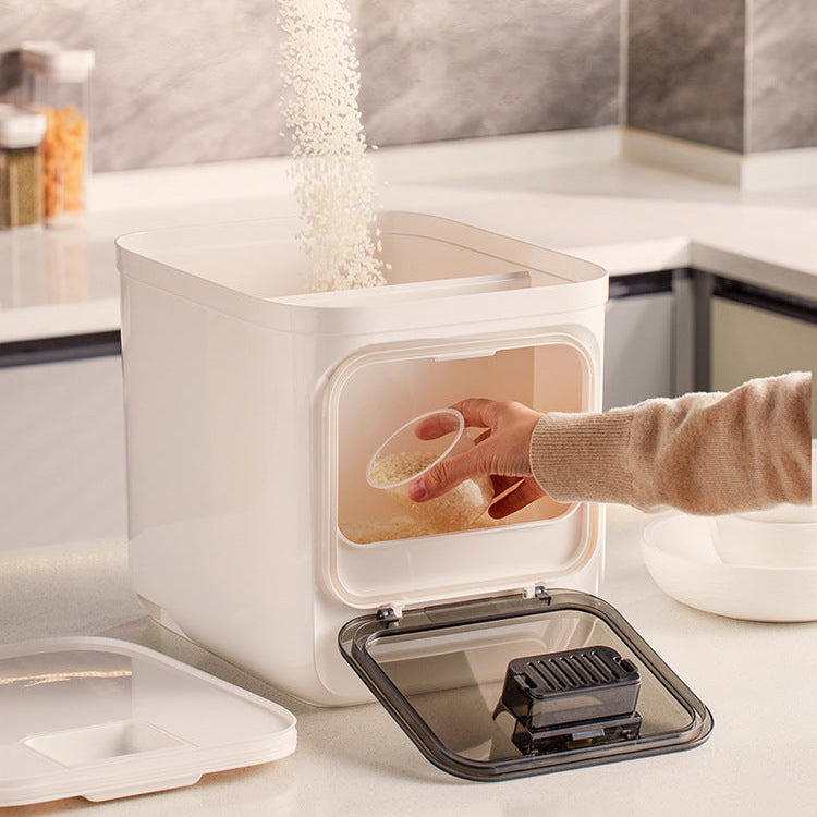HOMERO Airtight Gravity Triple Seal Moisture-Proof Grain Dispenser - 10KG Capacity