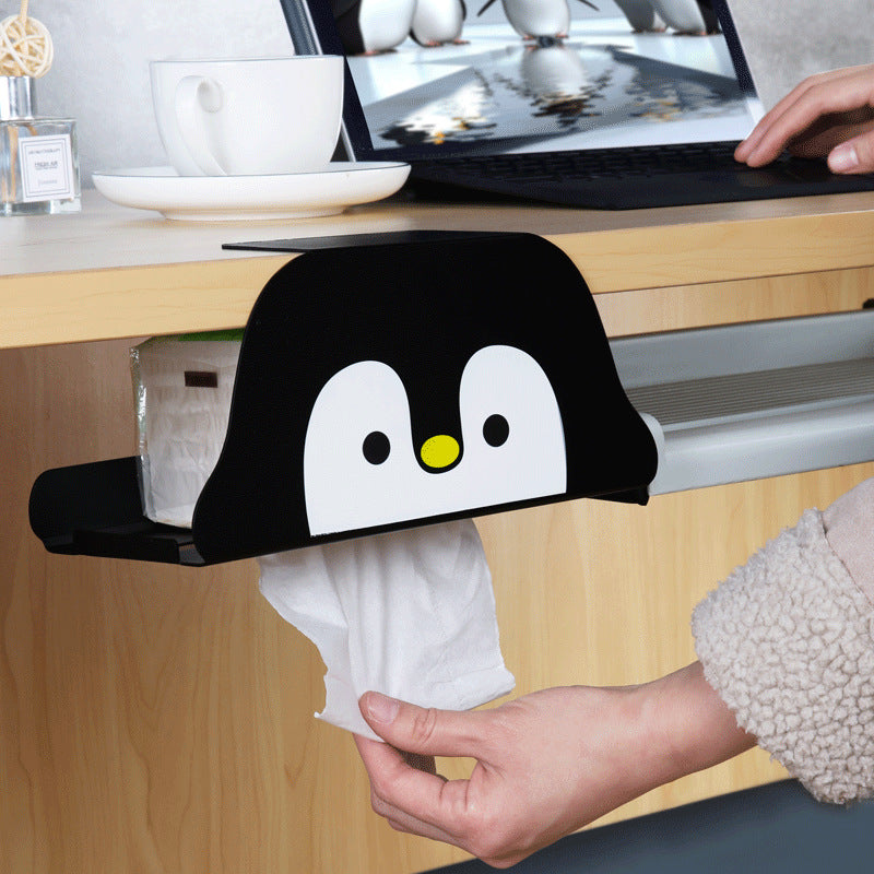 Cute Compact Magnetic Tissue Paper Holder