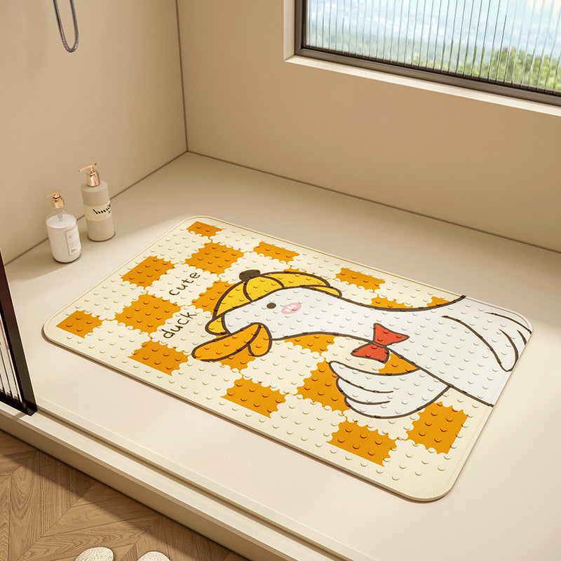 Homero Thick Non-Slip Bath Mat for Bathroom Safety Comfort (50 x 80 cm)