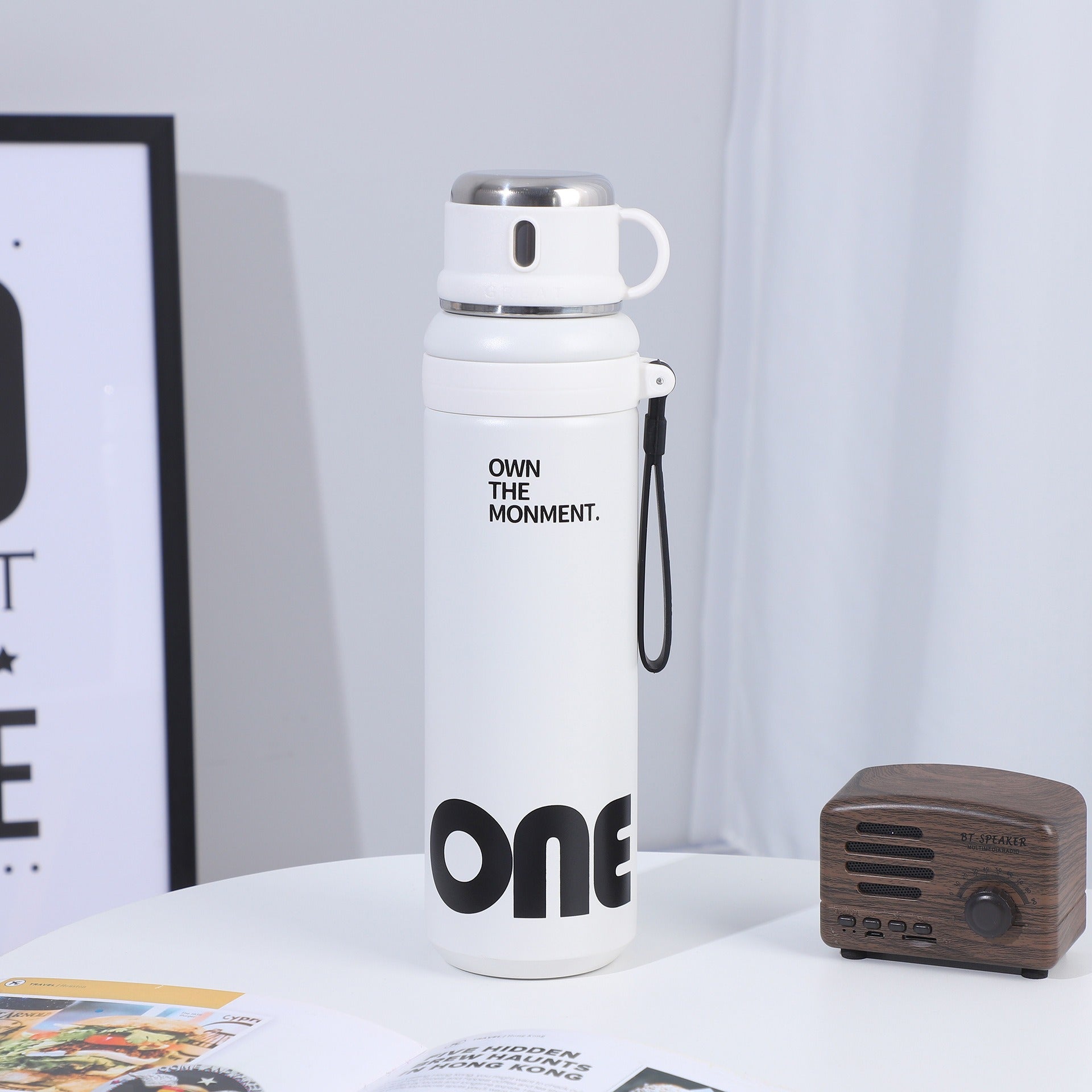 Homero Stylish Stainless Steel Leak Proof Thermal Water Bottle - 1000ml